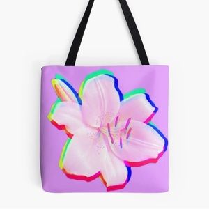Purple Lily Tote